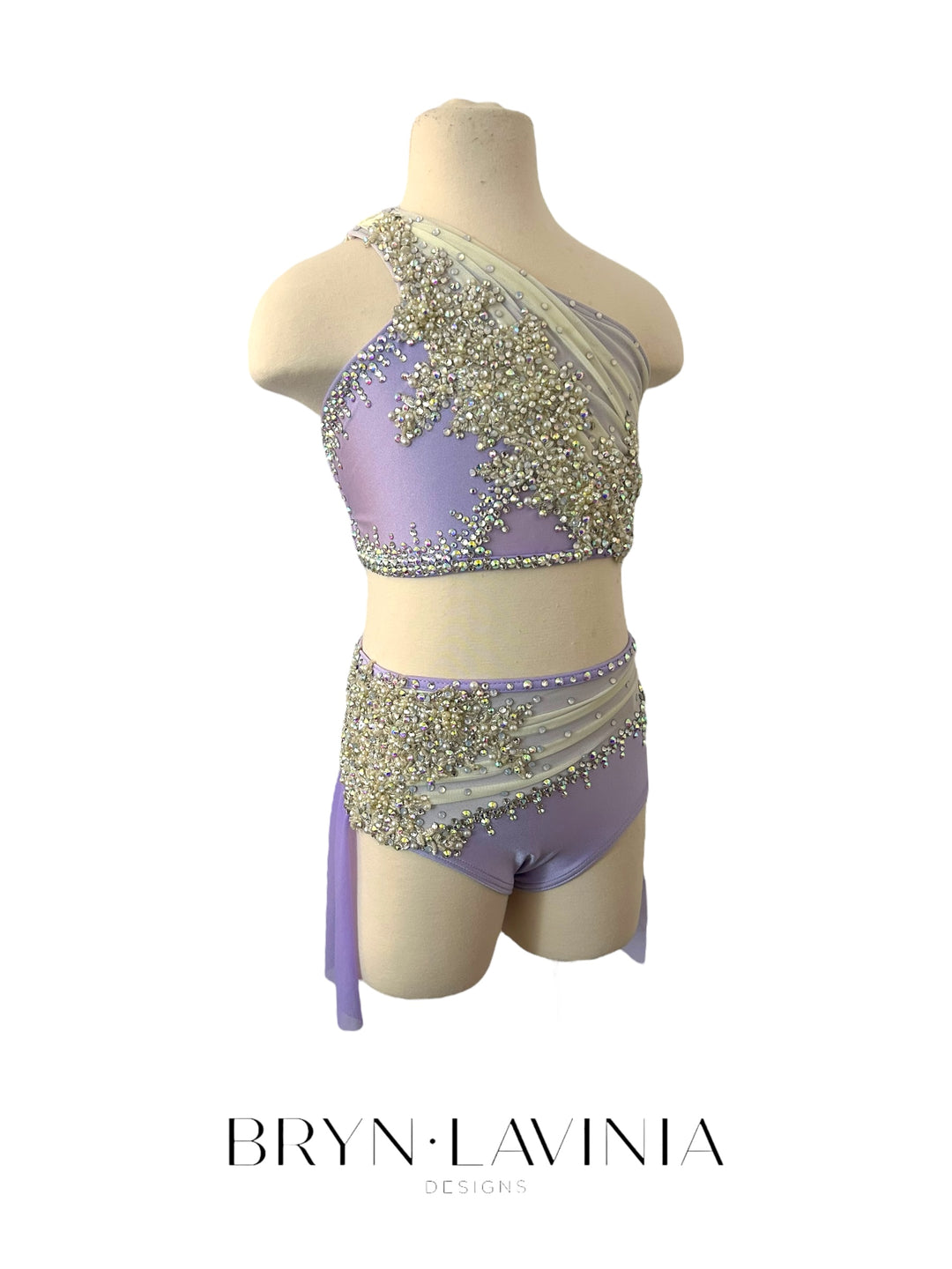 New CL lavender/ivory ready to ship costume