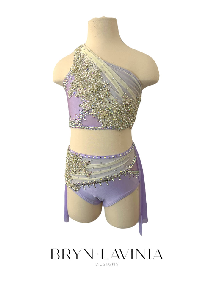 New CL lavender/ivory ready to ship costume