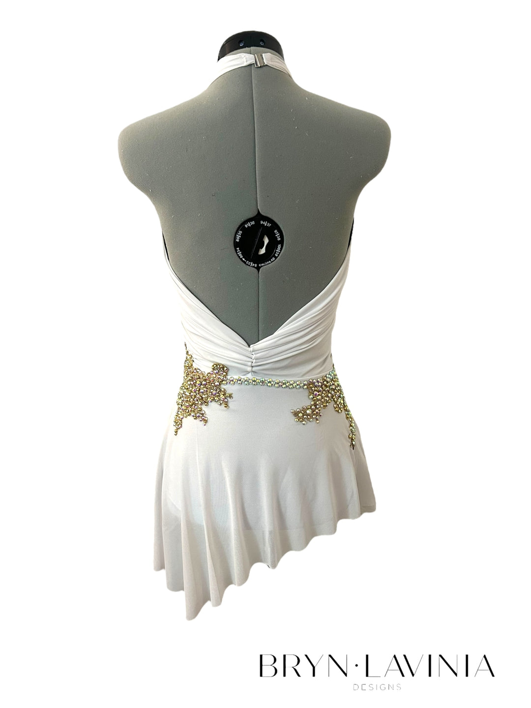 NEW AS White/Gold ready to ship costume