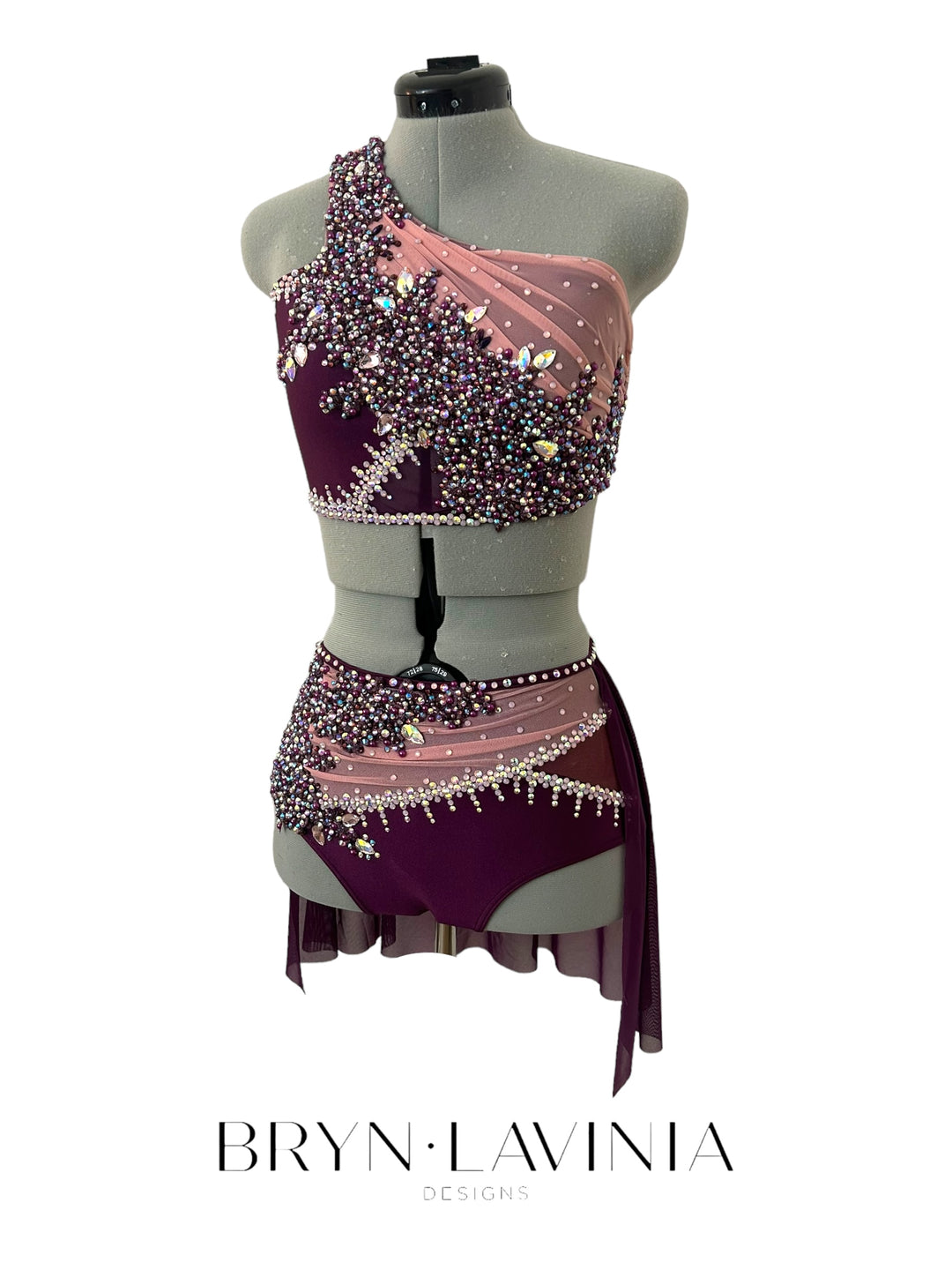 NEW AM Dark Purple/Pink ready to ship costume