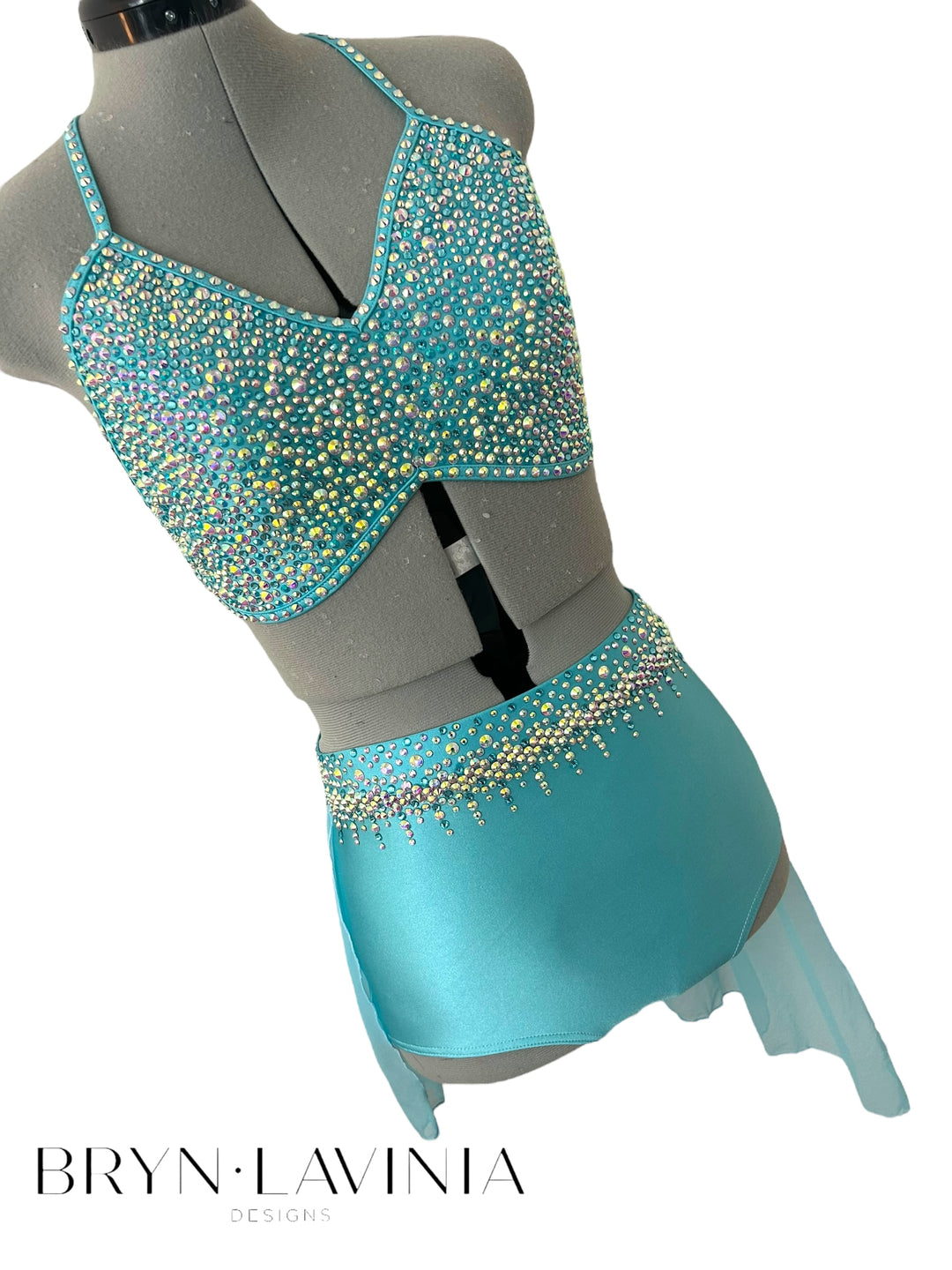 NEW AM Light Aqua ready to ship costume