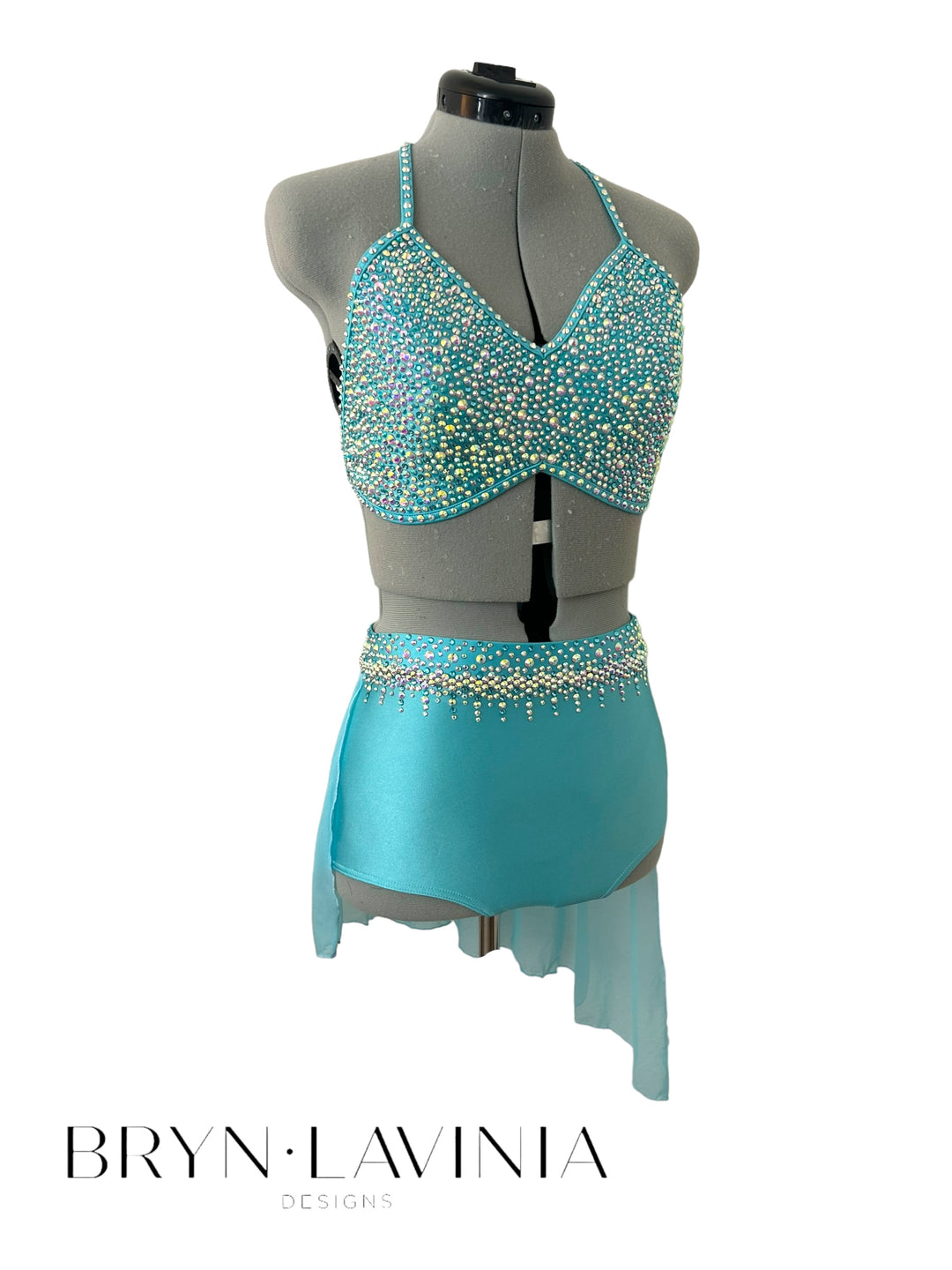 NEW AM Light Aqua ready to ship costume