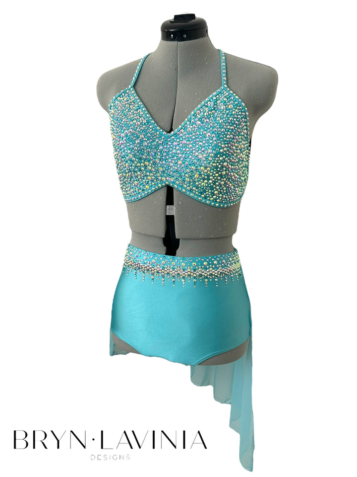 NEW AM Light Aqua ready to ship costume