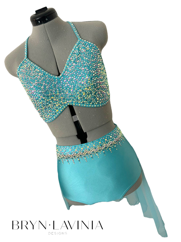 NEW AM Light Aqua ready to ship costume