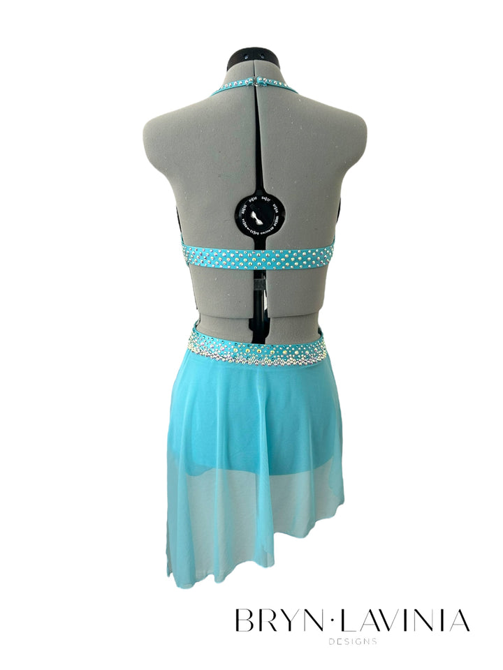 NEW AM Light Aqua ready to ship costume