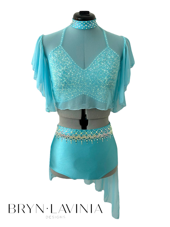 NEW AM Light Aqua ready to ship costume