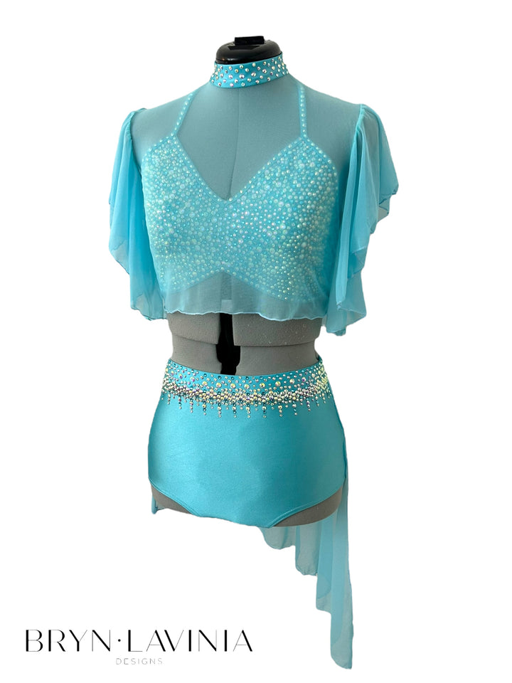 NEW AM Light Aqua ready to ship costume