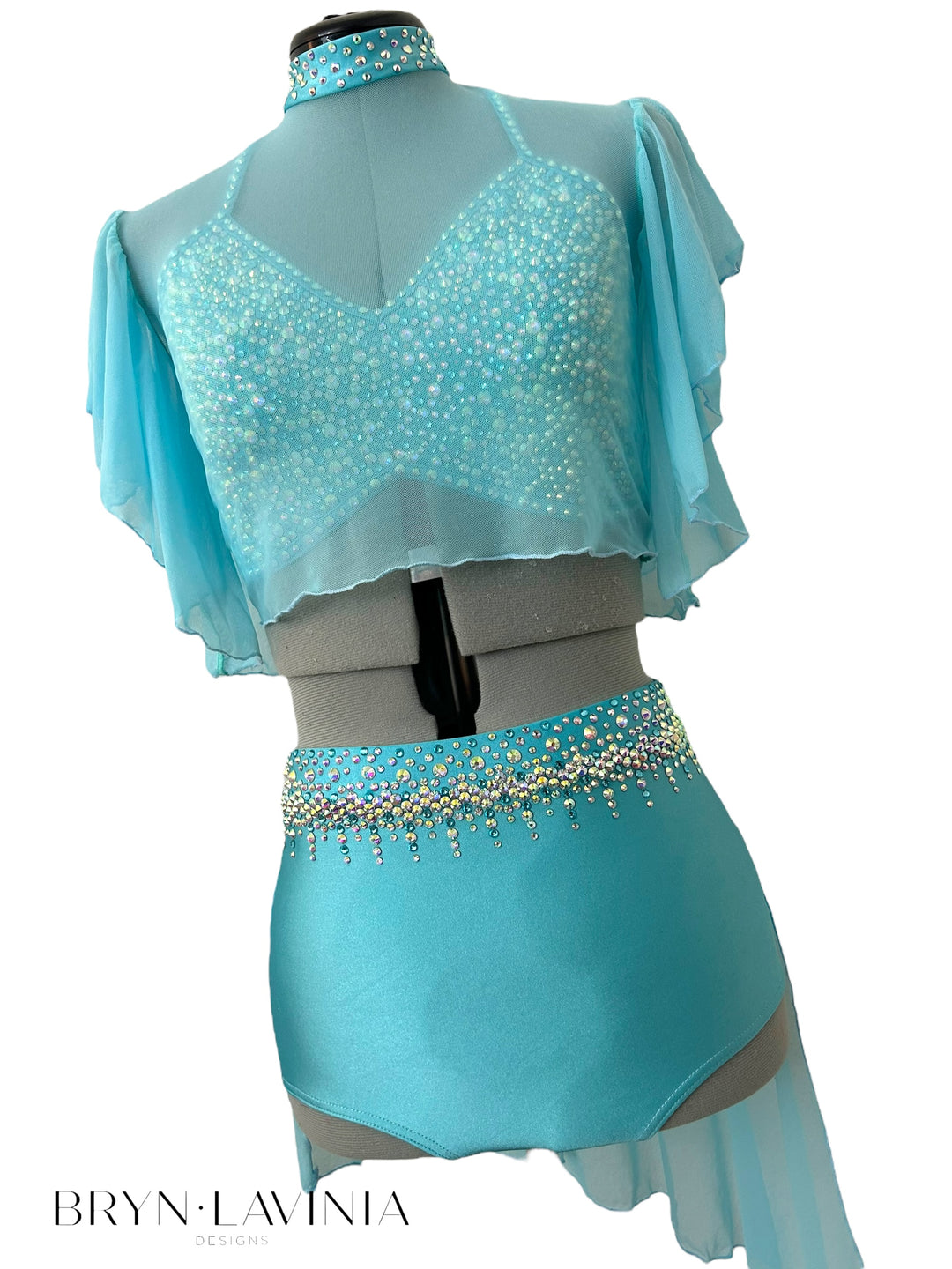 NEW AM Light Aqua ready to ship costume