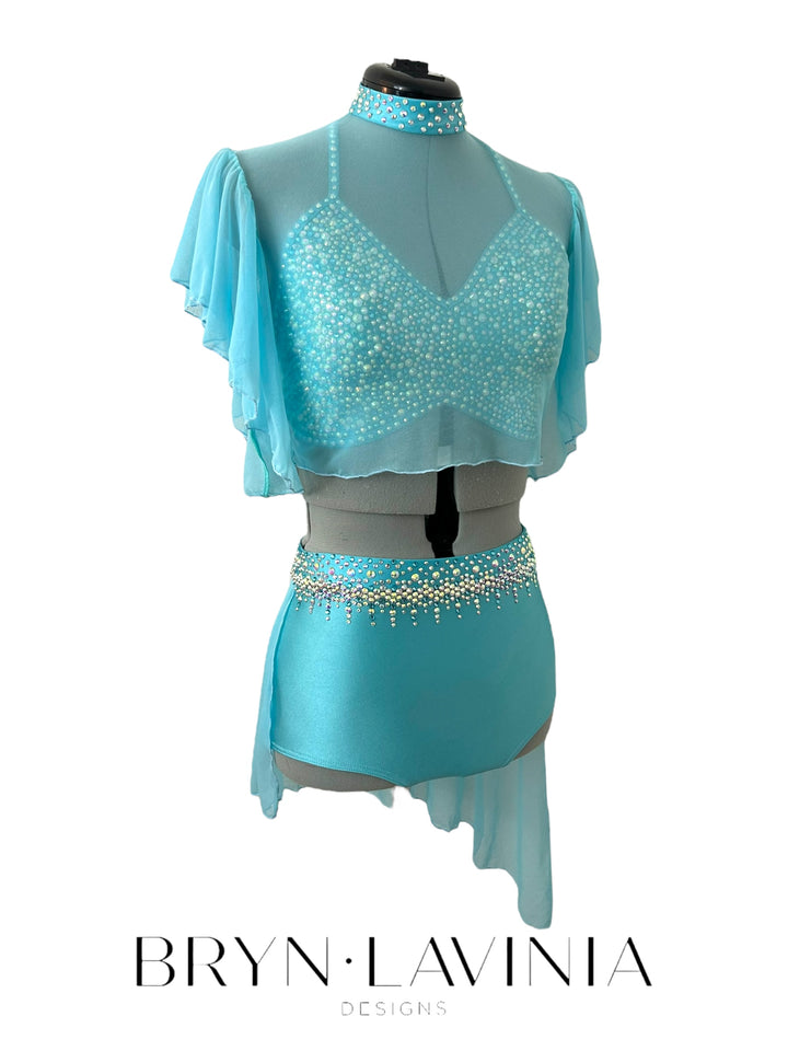 NEW AM Light Aqua ready to ship costume