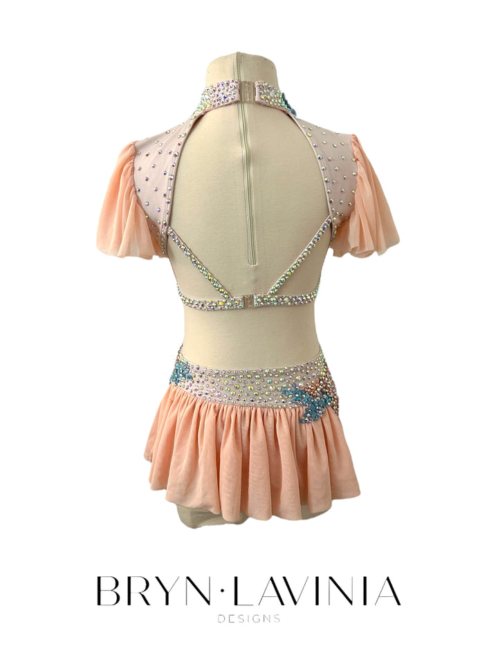 NEW CL Peach/Light Blue ready to ship costume