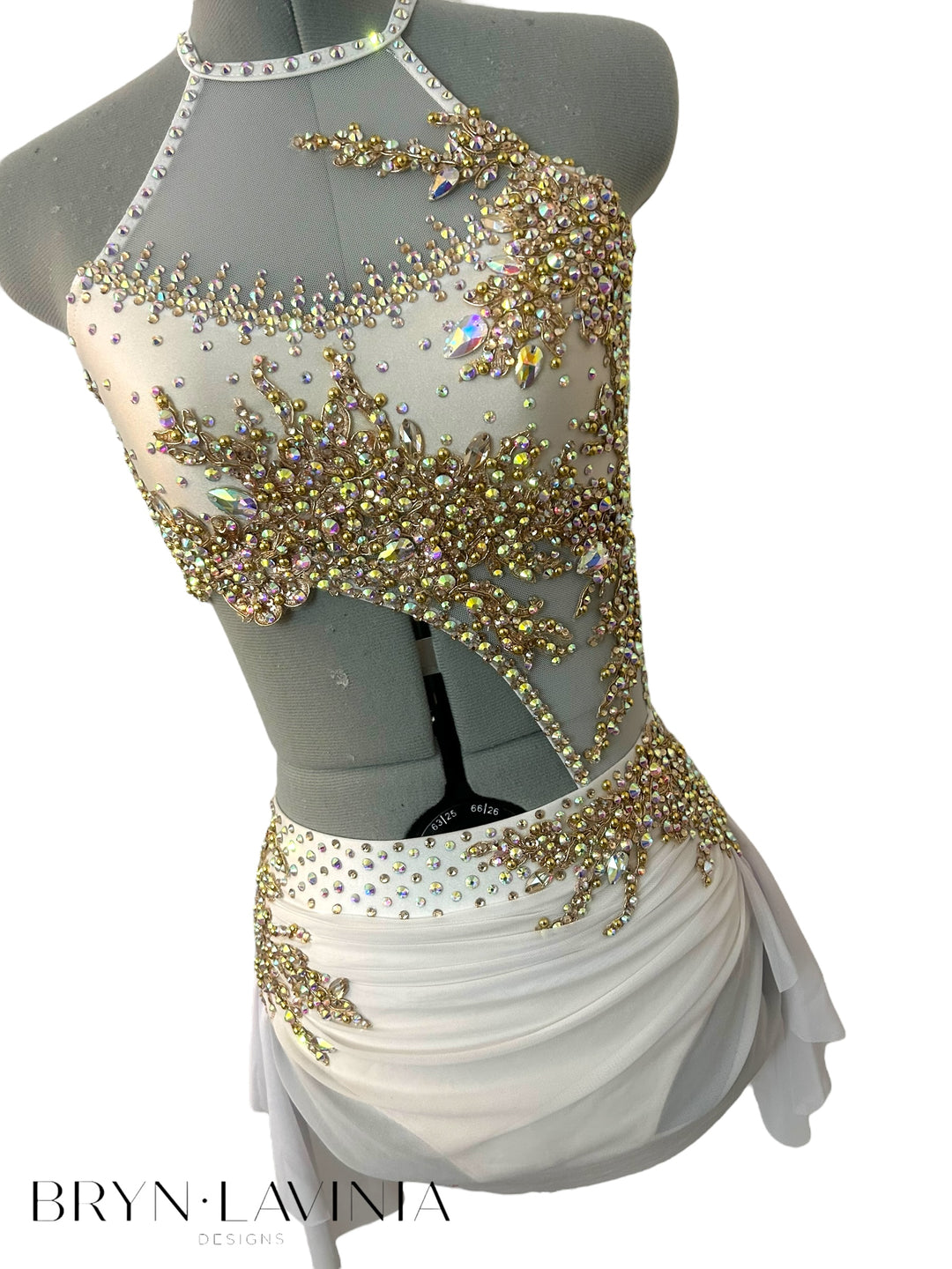 NEW AXS White/Gold ready to ship costume