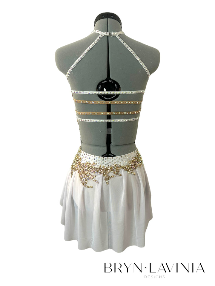 NEW AXS White/Gold ready to ship costume