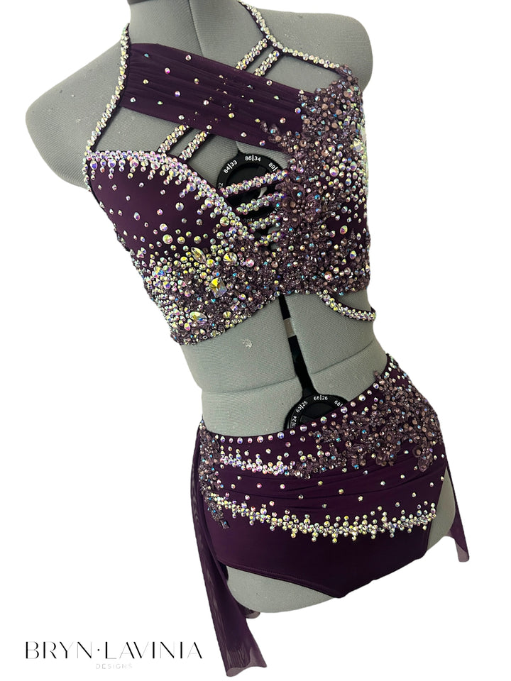 NEW AXS Dark Purple ready to ship costume