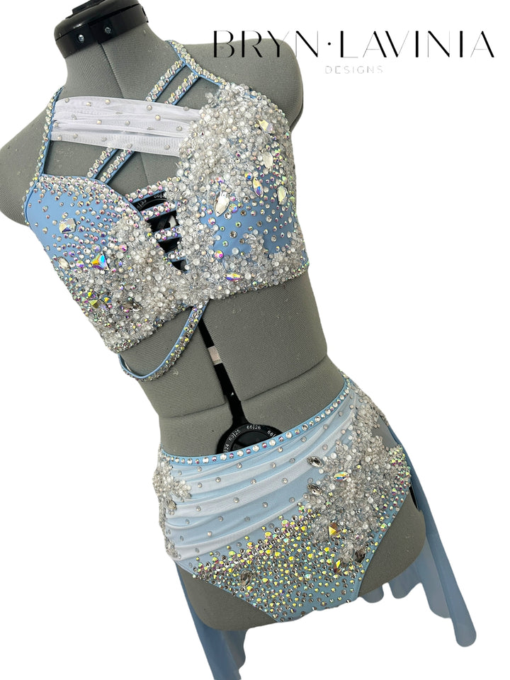 NEW AXS Light Blue/White ready to ship costume