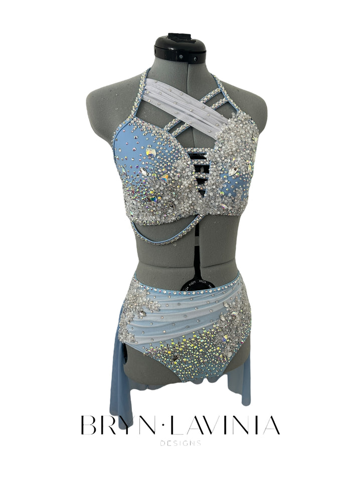 NEW AXS Light Blue/White ready to ship costume