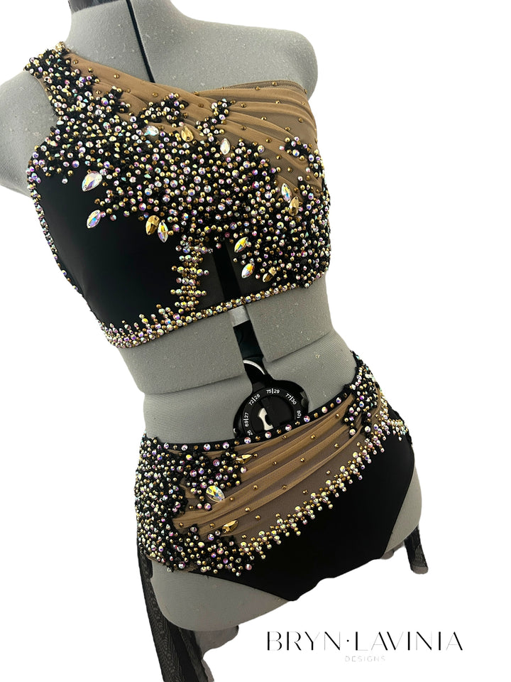 NEW AM Black/Gold ready to ship costume