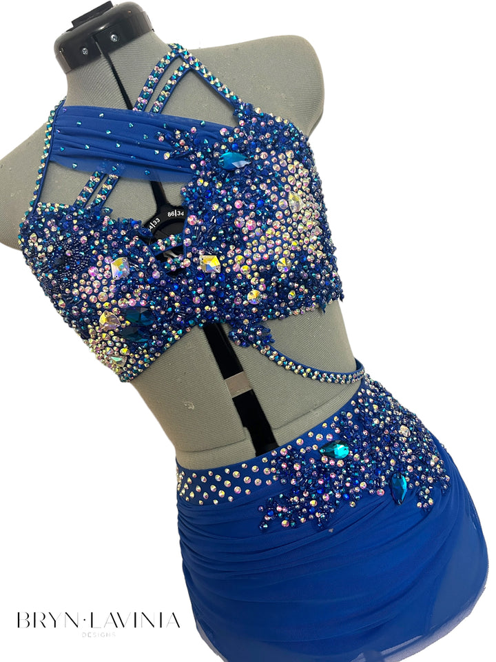 NEW AS Royal Blue ready to ship costume