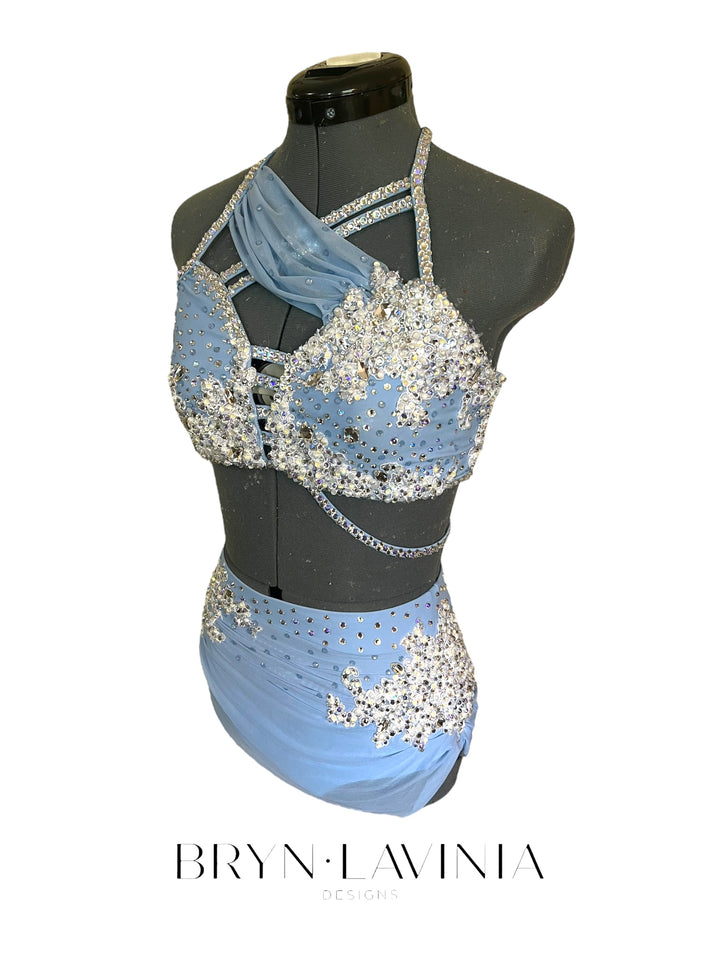 NEW AS Light Blue/White ready to ship costume