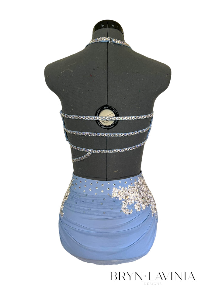 NEW AS Light Blue/White ready to ship costume