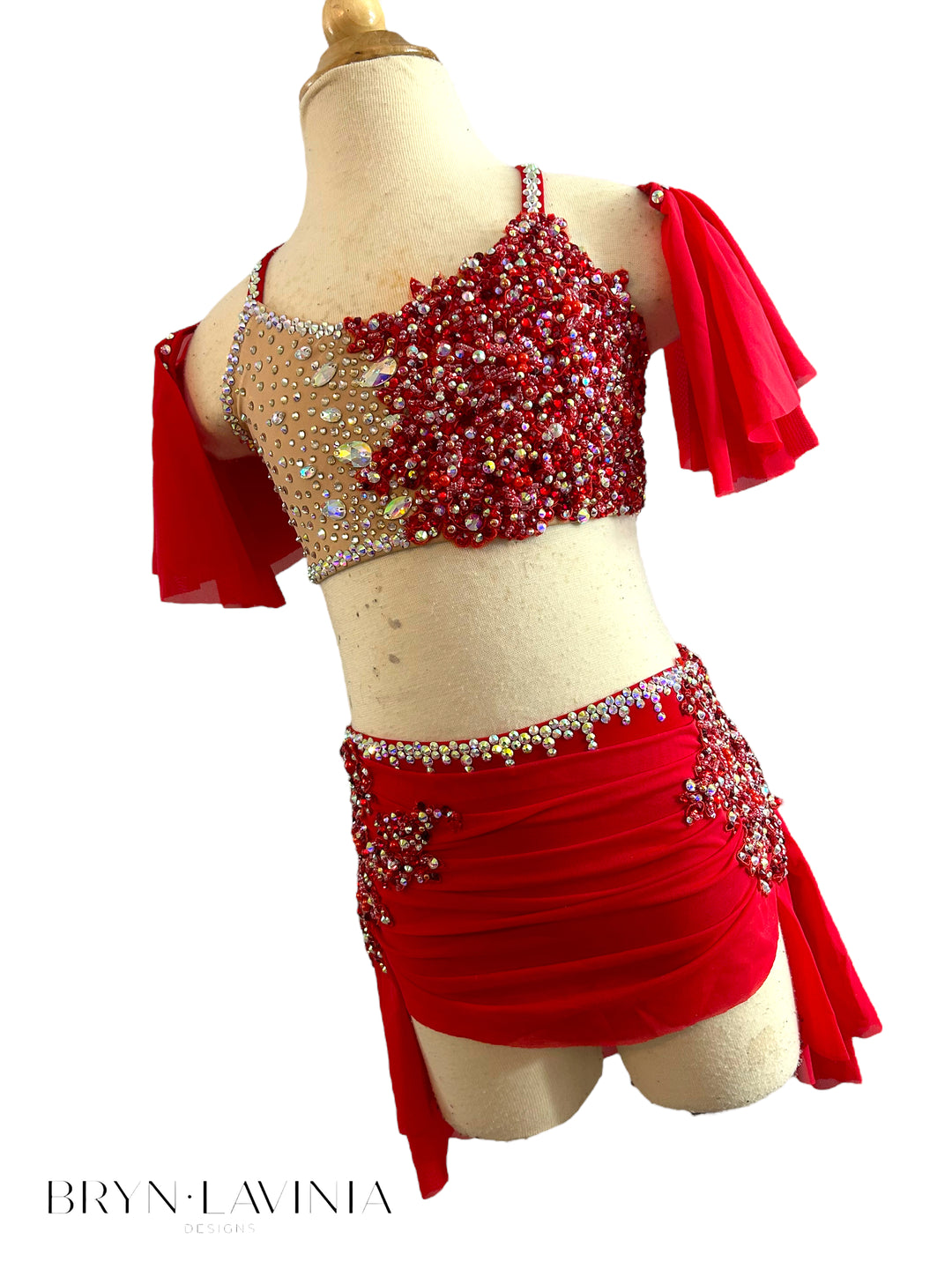 NEW CL red/nude ready to ship costume