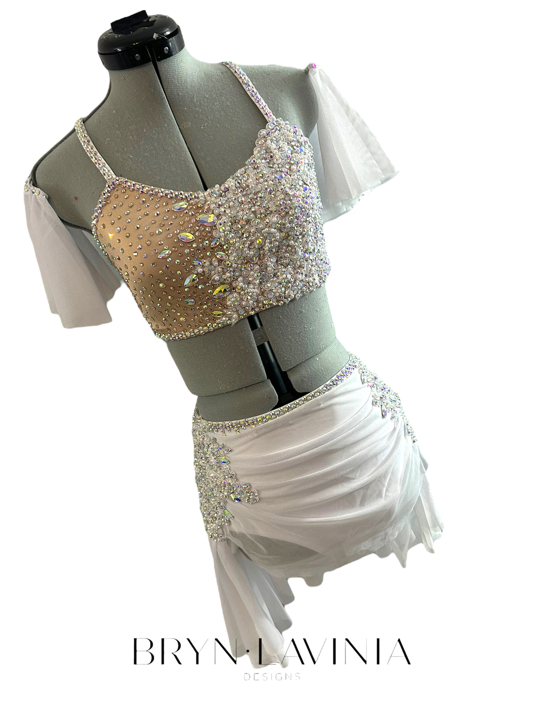 NEW AXS white ready to ship costume