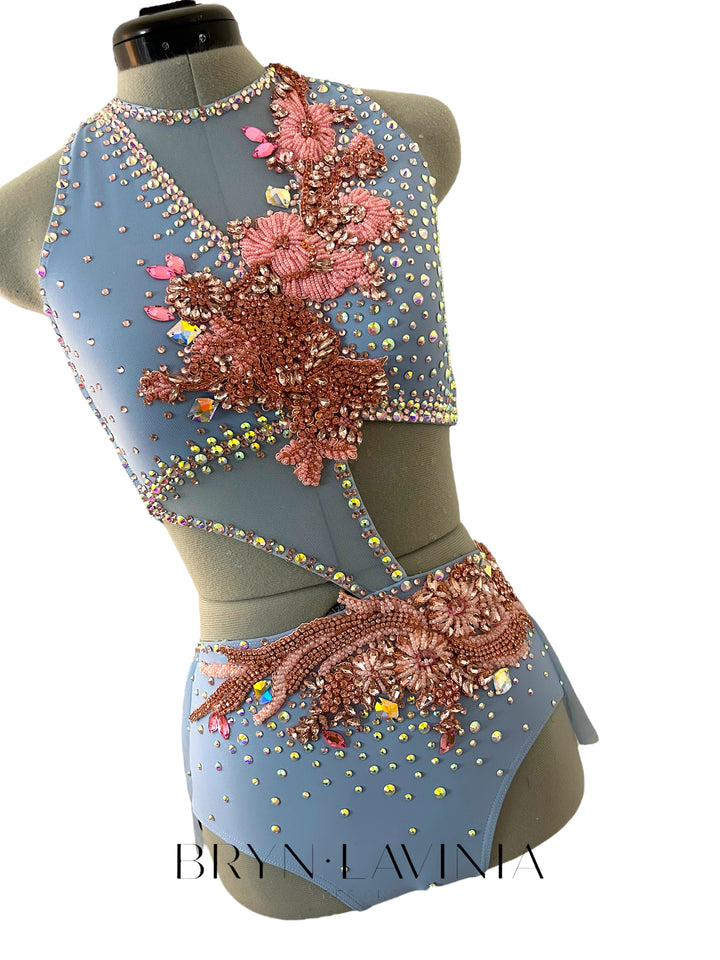 NEW AXS light blue/pink ready to ship costume