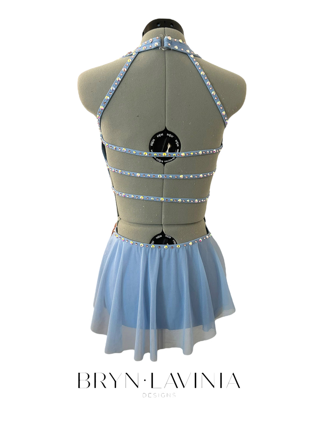NEW AXS light blue/pink ready to ship costume