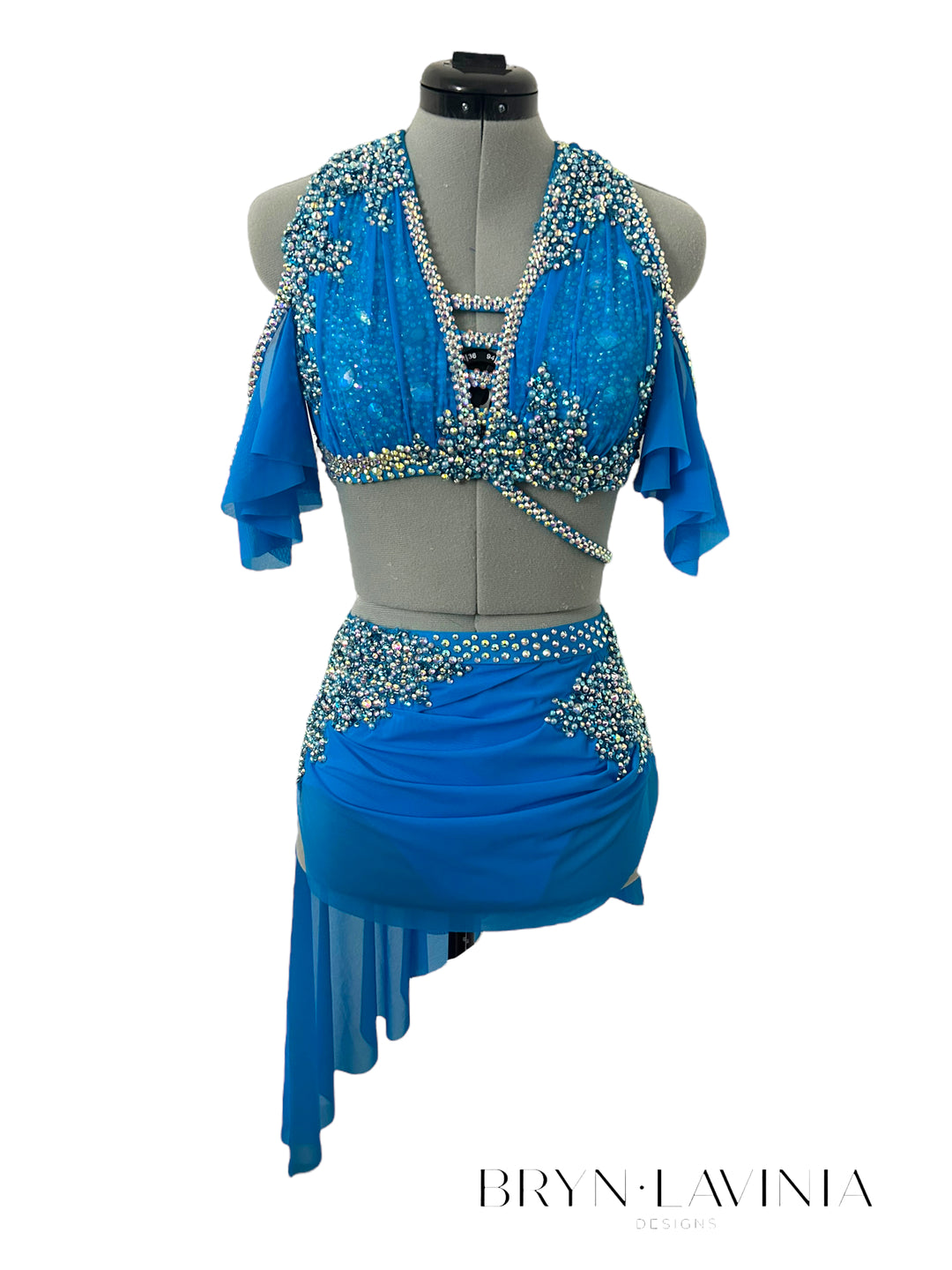 NEW AXS Turquoise lyrical costume