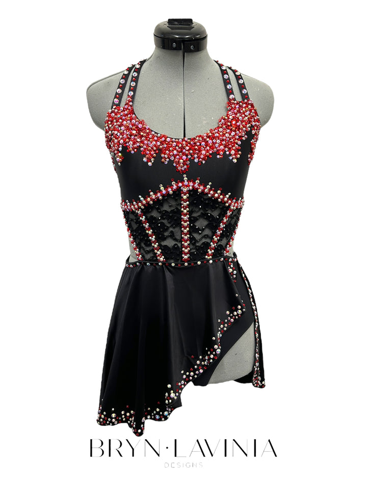 NEW AXS/AS Black/Red ready to ship costume