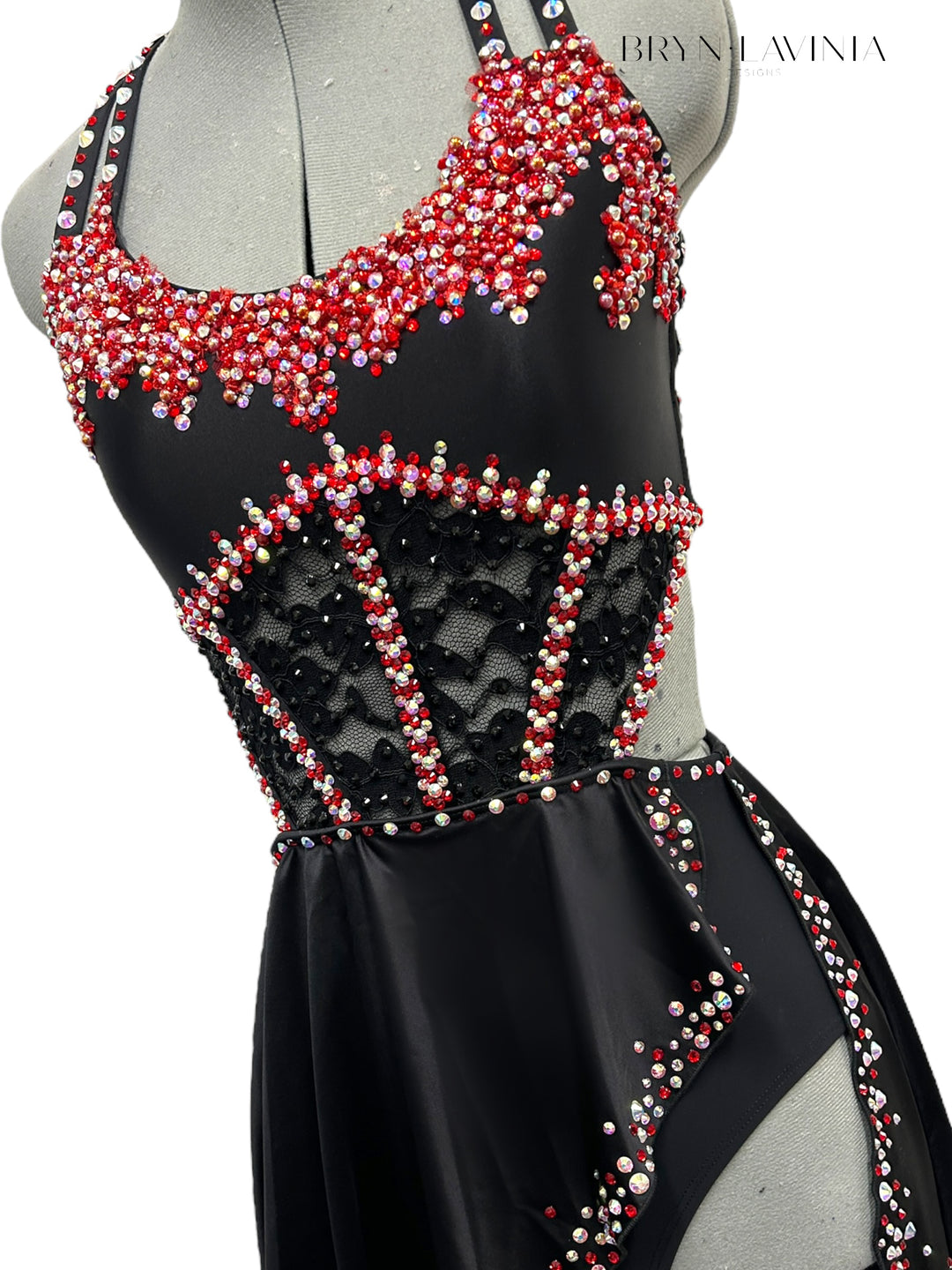 NEW AXS/AS Black/Red ready to ship costume