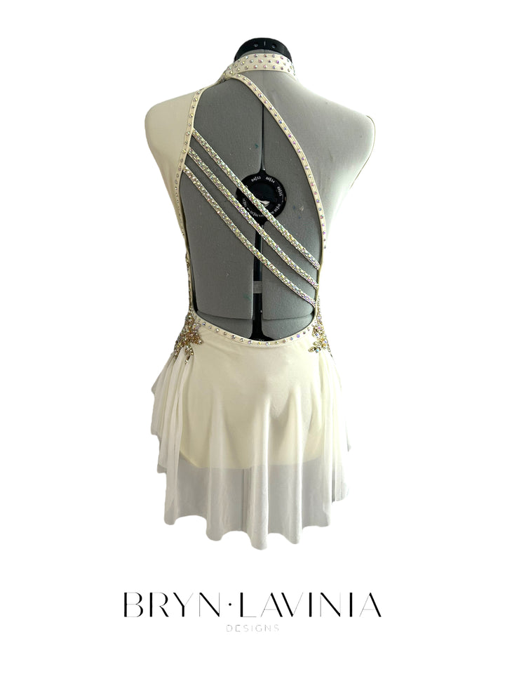 NEW AS Ivory/Gold ready to ship costume