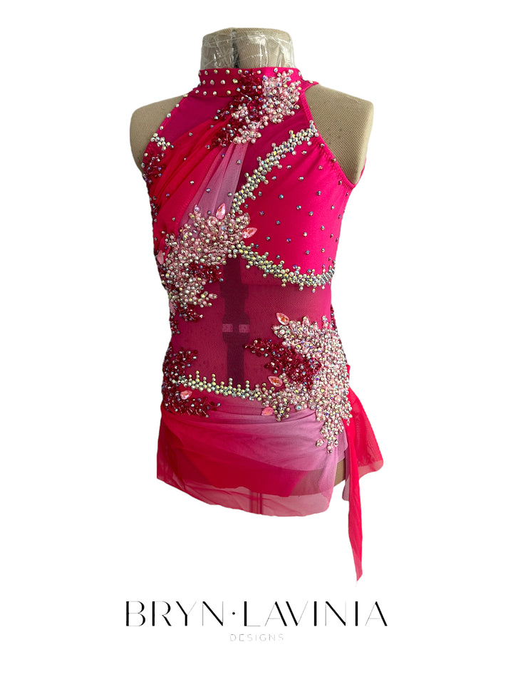 NEW CL fuchsia/light pink ombré ready to ship costume