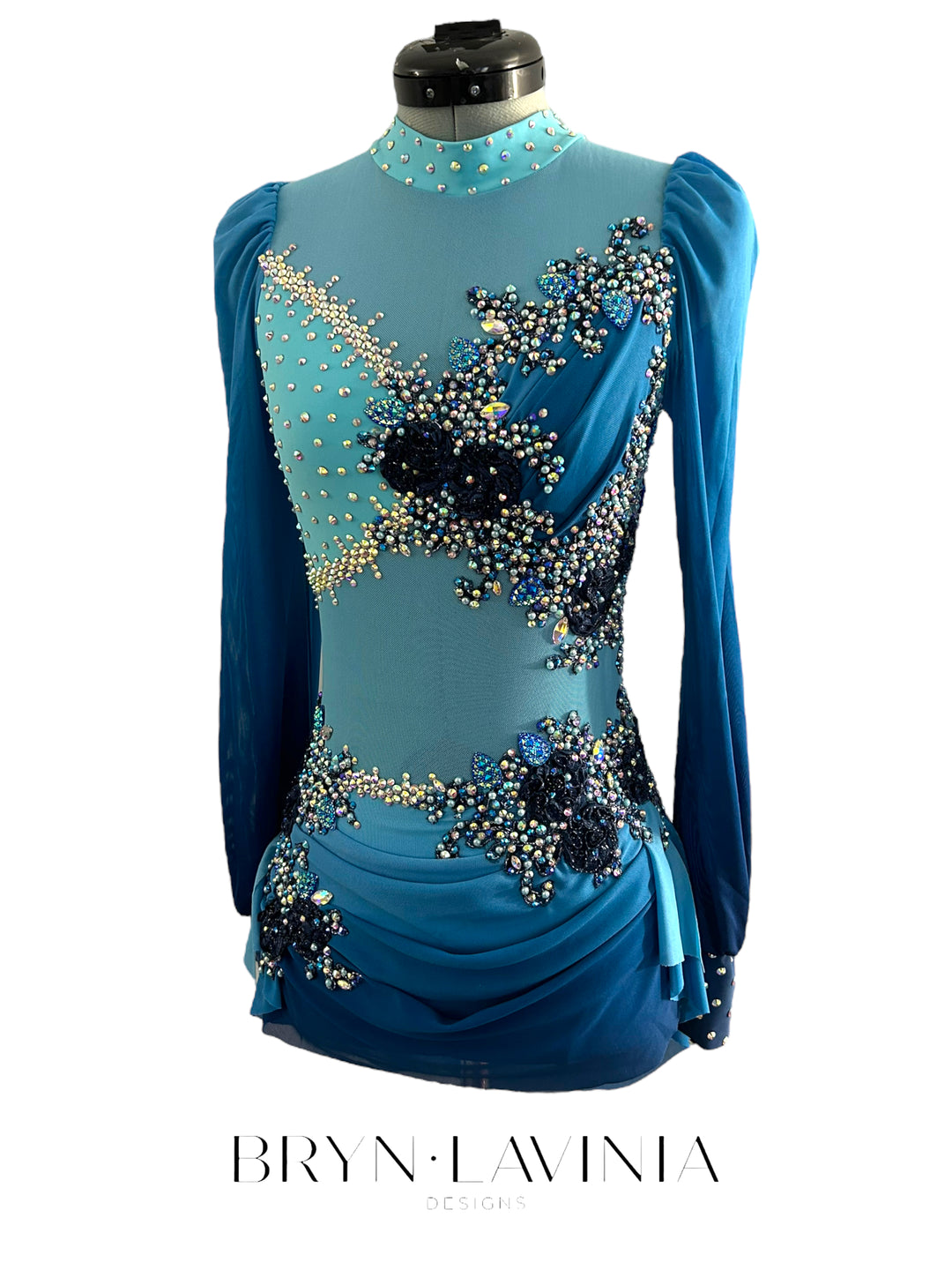 NEW AXS Blue Ombré ready to ship costume