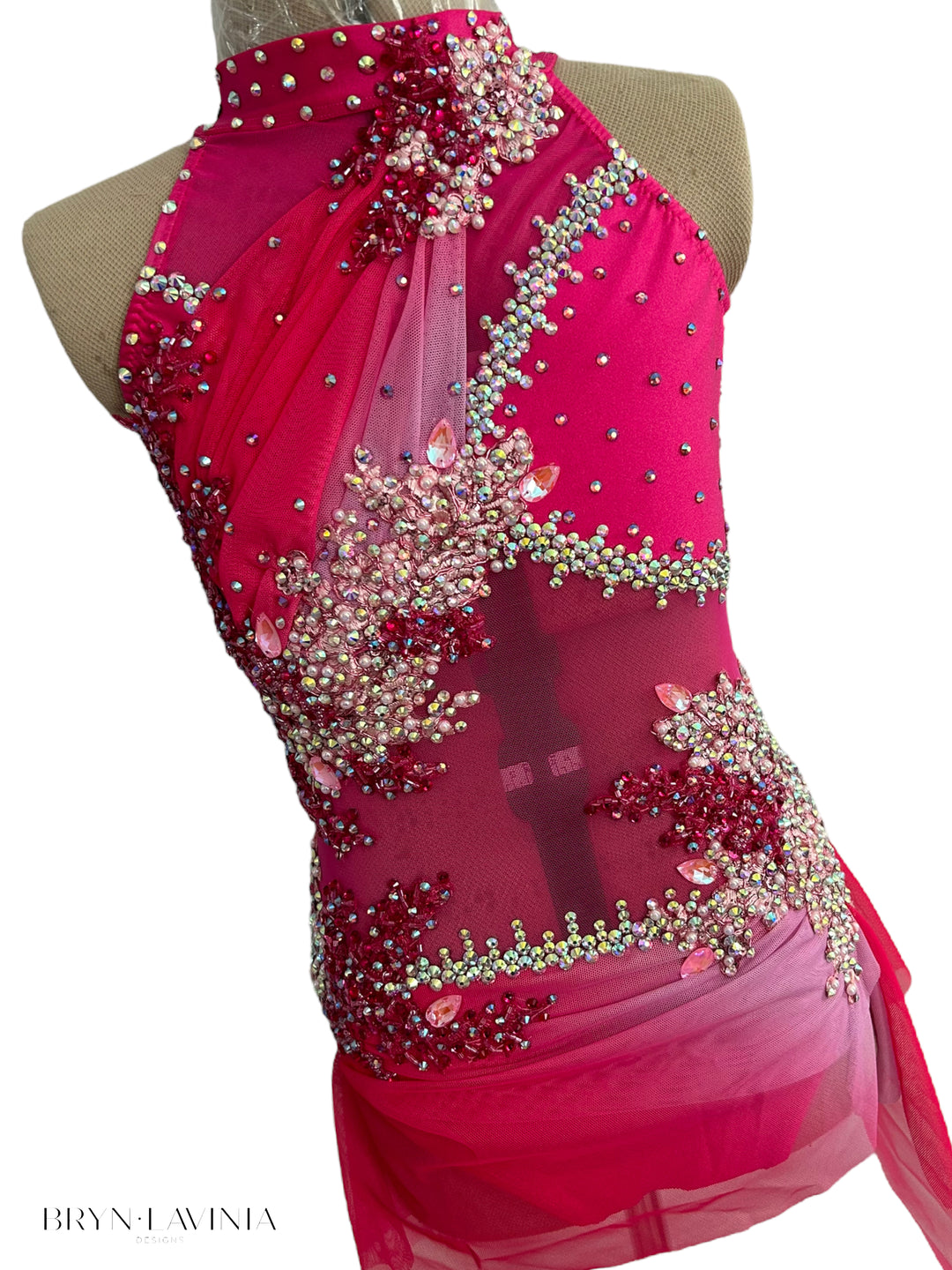 NEW CL fuchsia/light pink ombré ready to ship costume