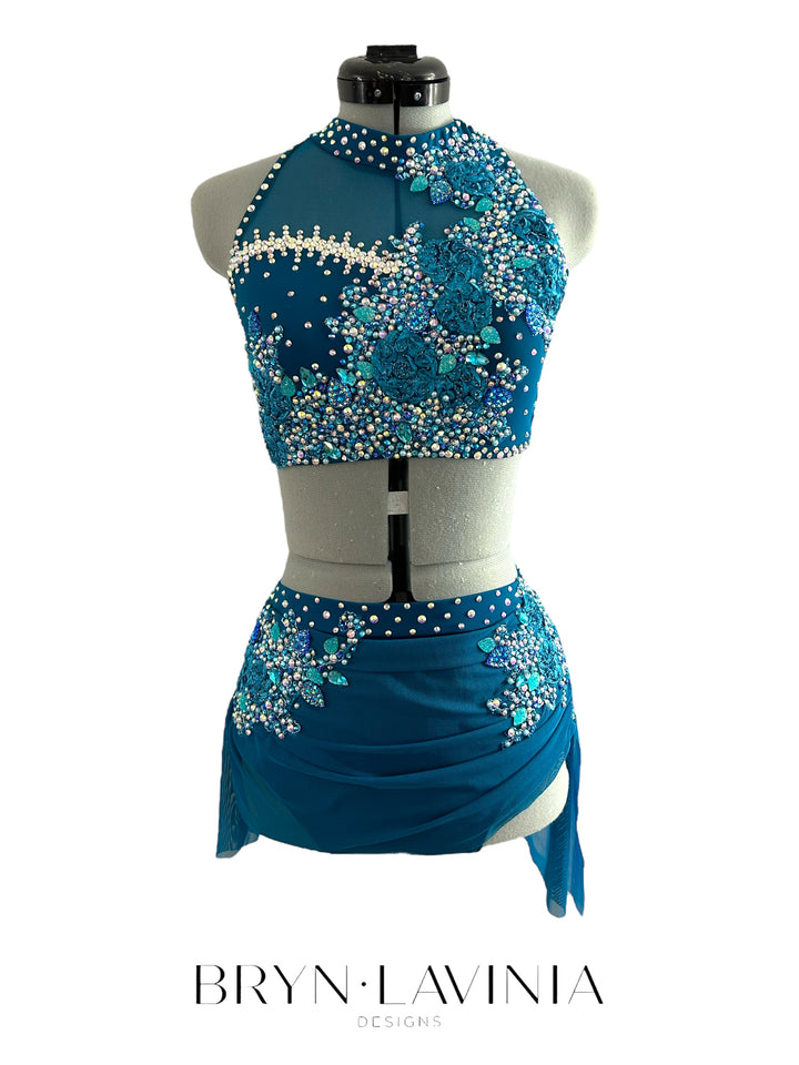 NEW Adult Small dark teal ready to ship costume