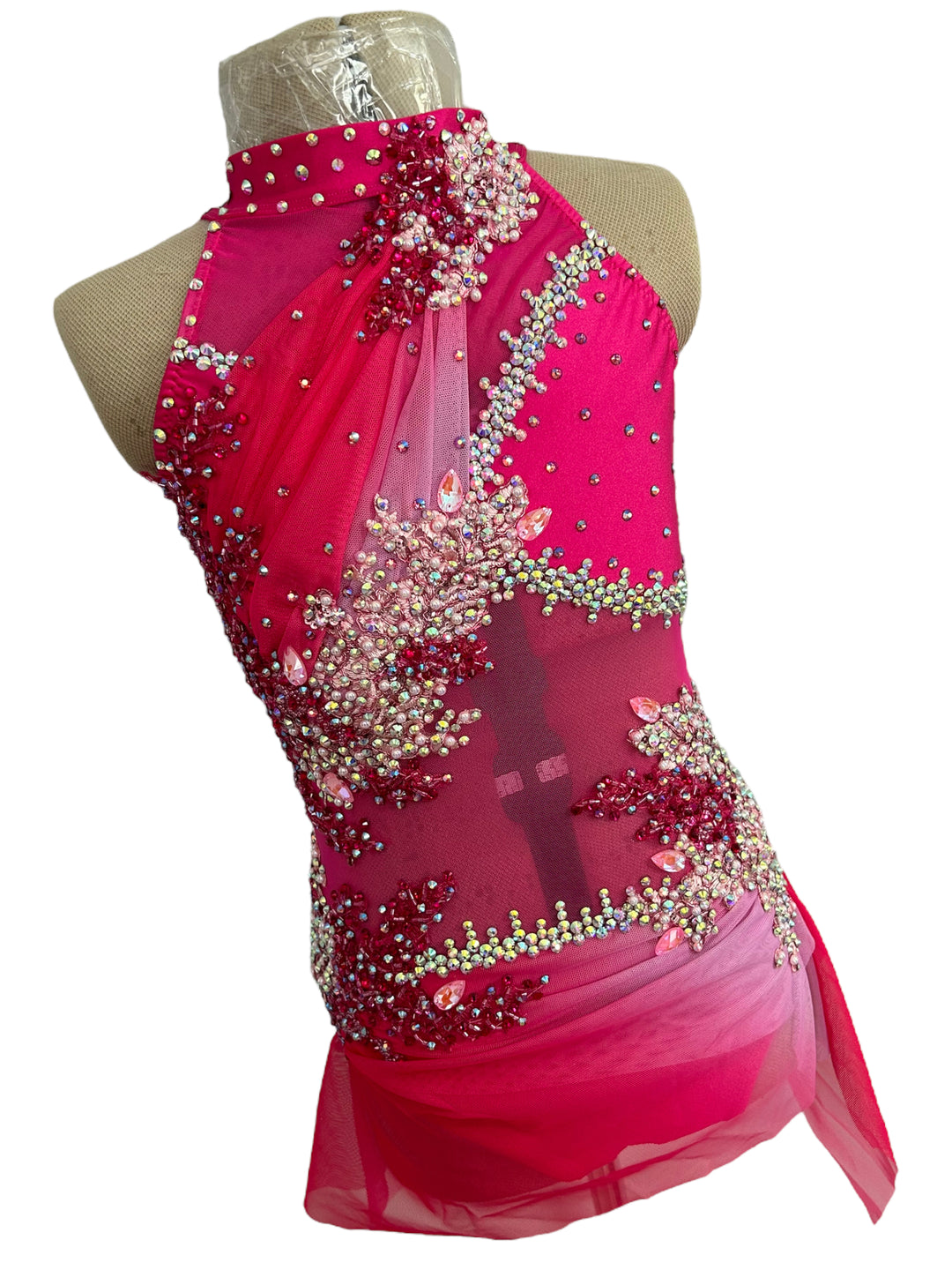 NEW CL fuchsia/light pink ombré ready to ship costume