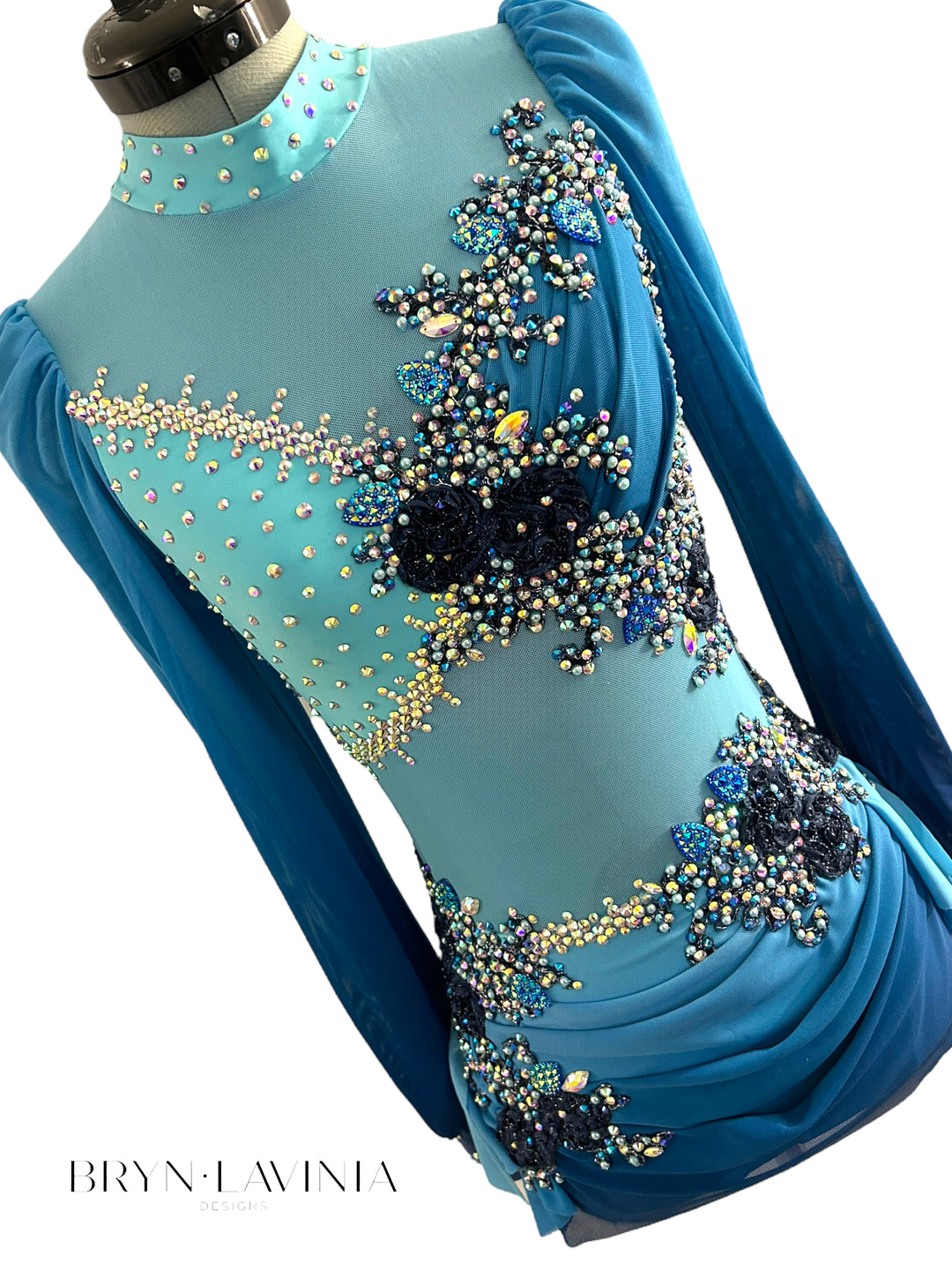 NEW AXS Blue Ombré ready to ship costume