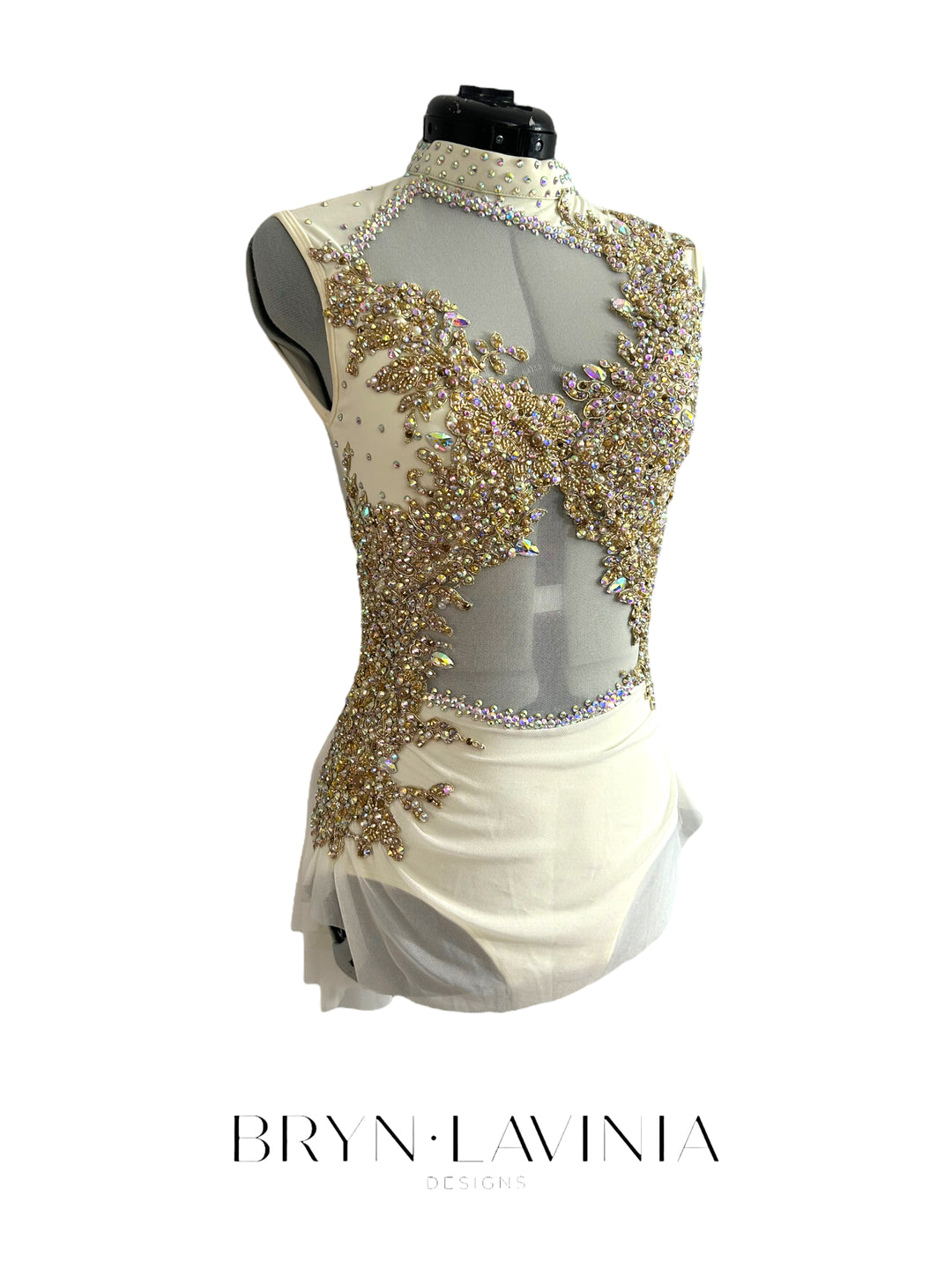 NEW AS Ivory/Gold ready to ship costume