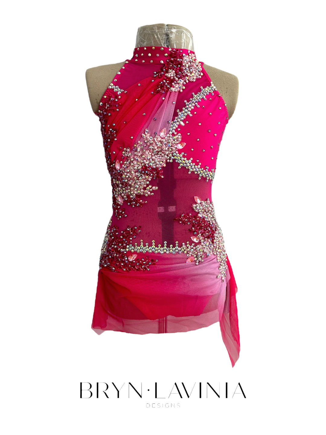 NEW CL fuchsia/light pink ombré ready to ship costume