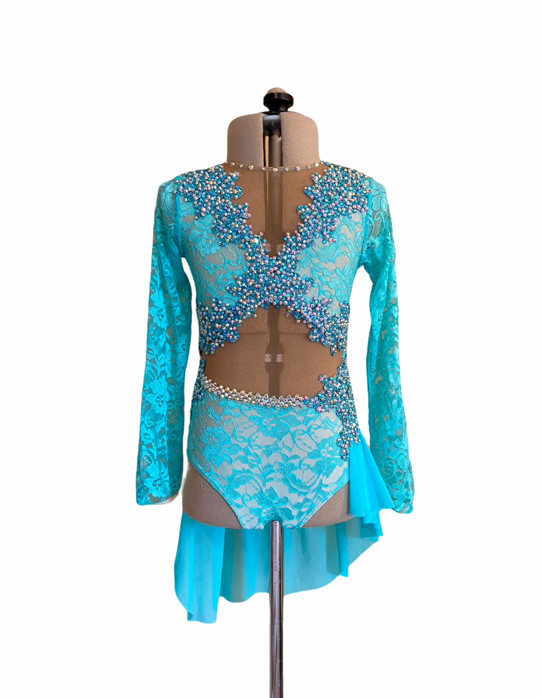 NEW Child Large light turquoise ready-to-ship lyrical costume