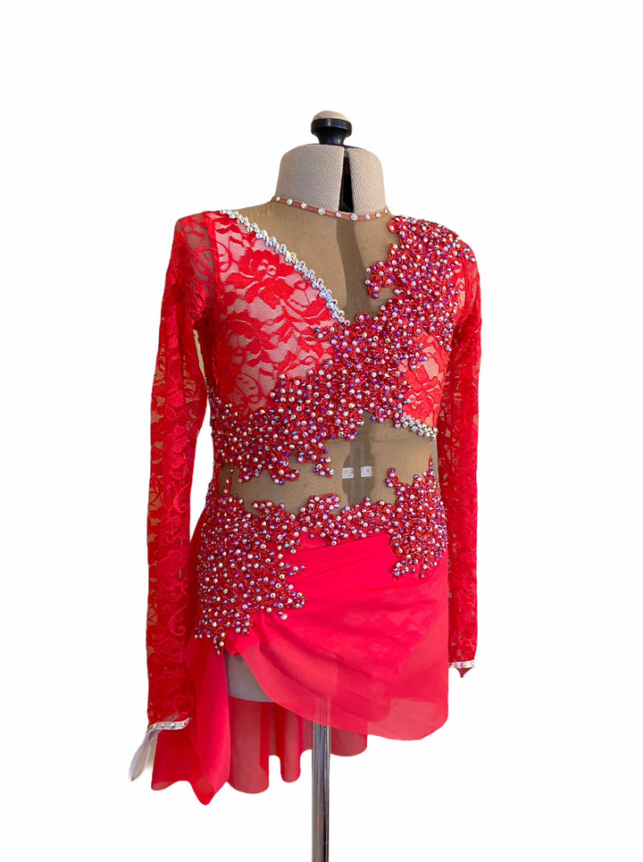 NEW CXL red ready-to-ship lyrical costume