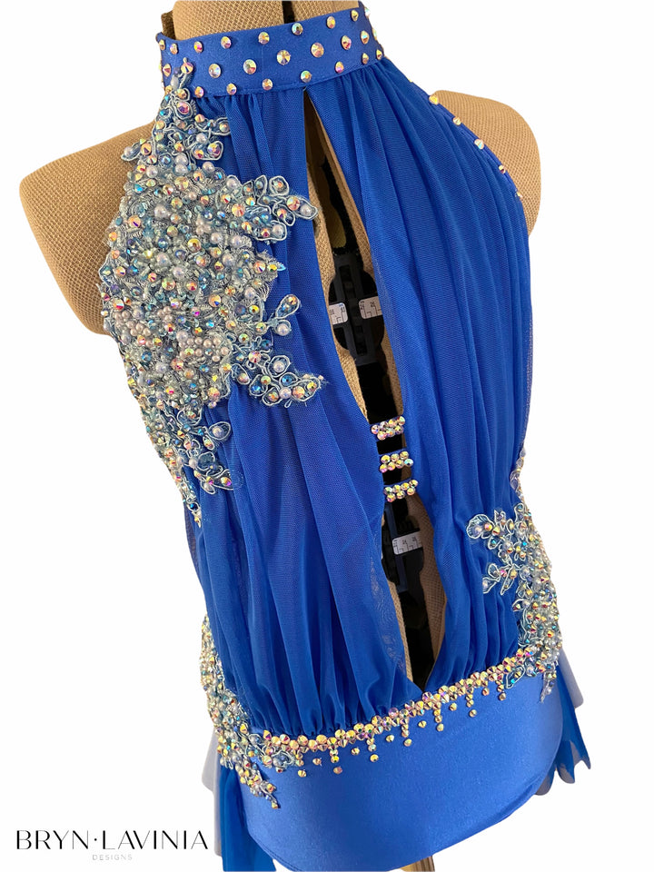 NEW CL/CXL royal blue ready to ship costume