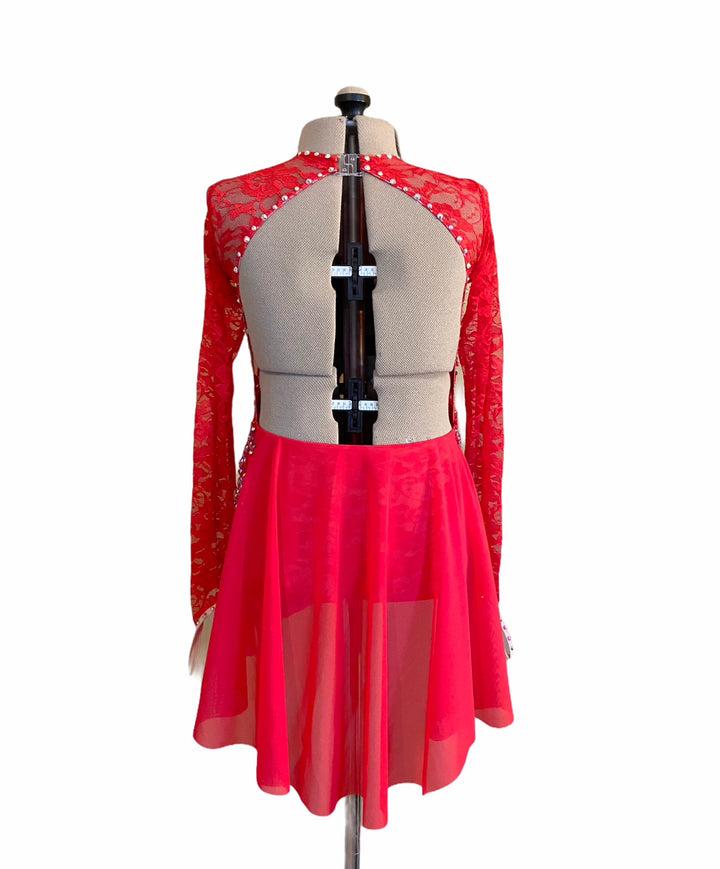 NEW CXL red ready-to-ship lyrical costume