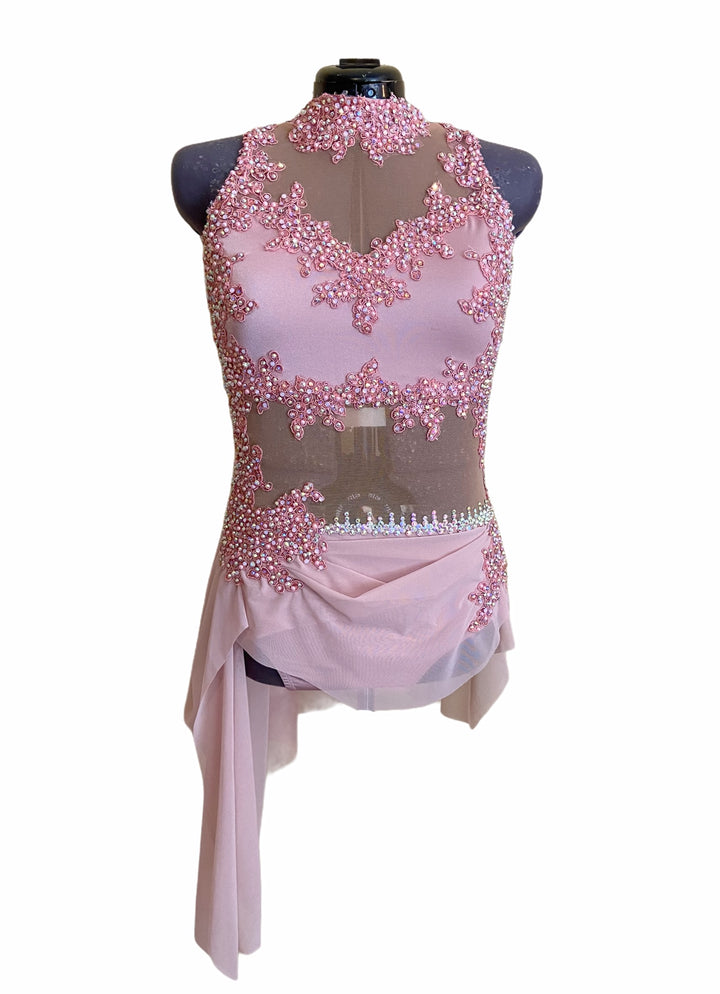 NEW Adult M/L dusty pink ready-to-ship lyrical costume