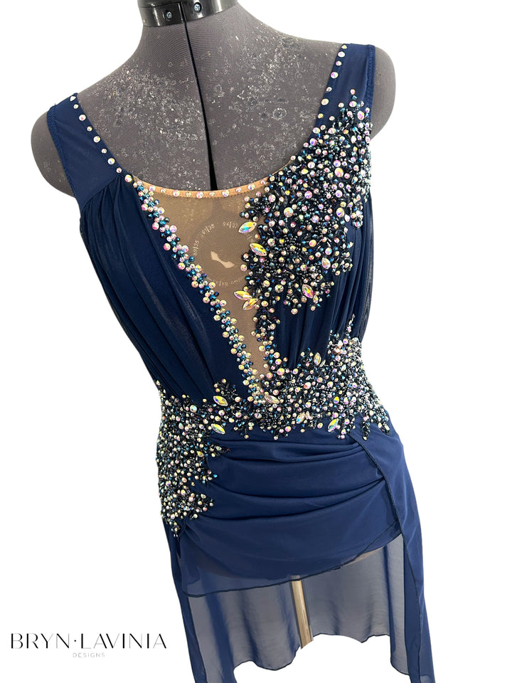 NEW Adult S/M navy blue ready to ship costume