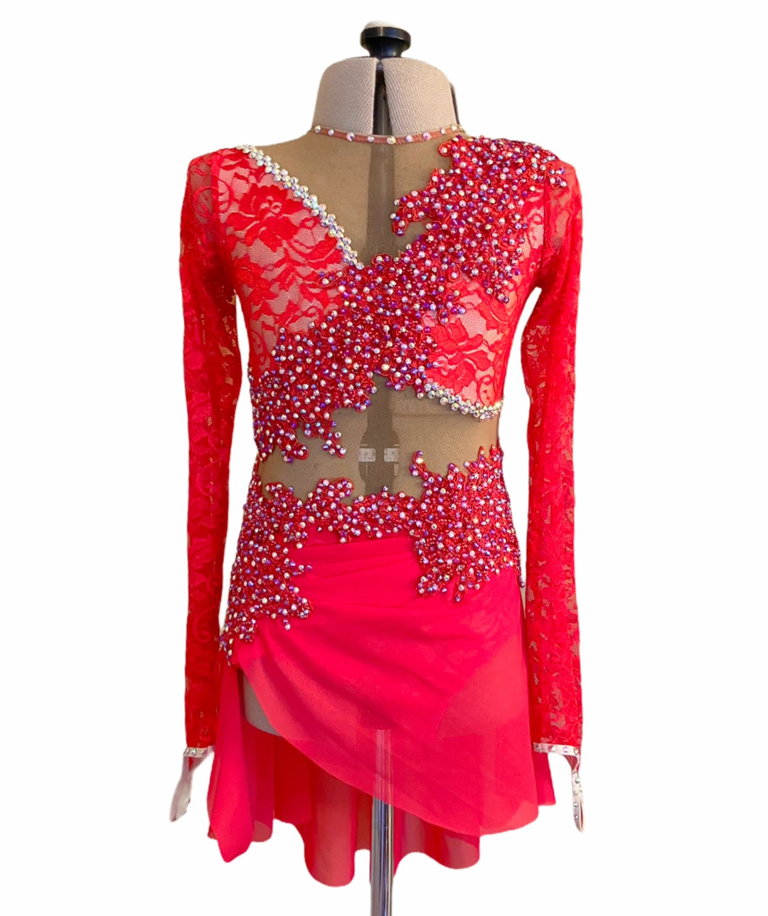 NEW CXL red ready-to-ship lyrical costume