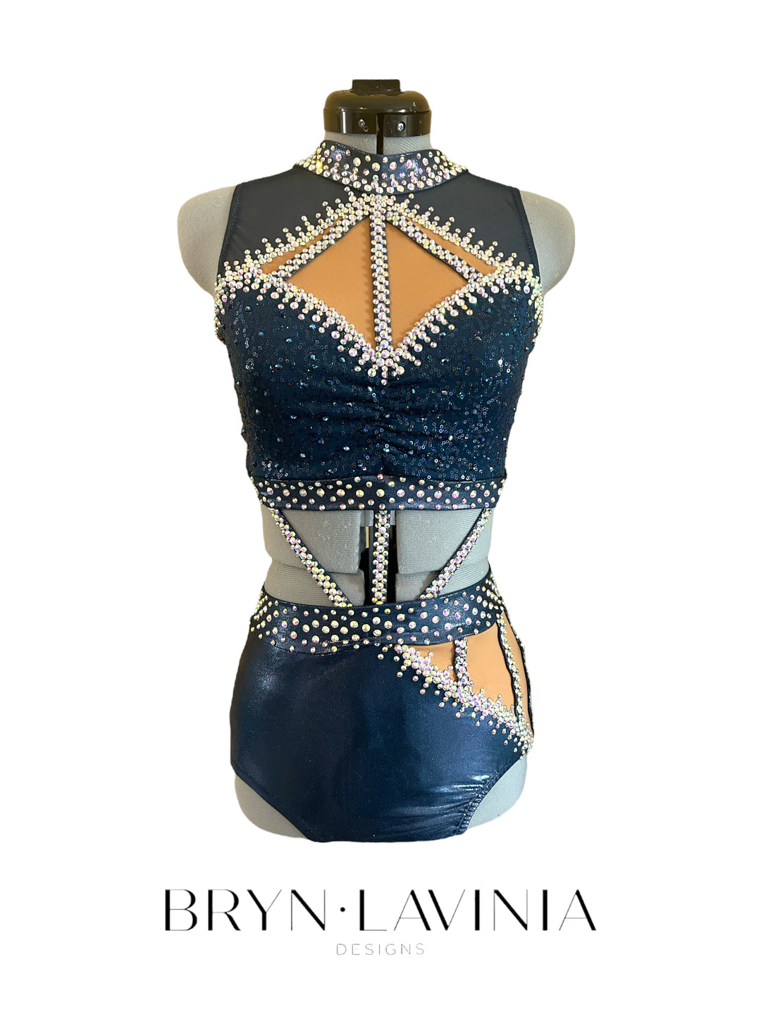 NEW Adult Small metallic blue ready to ship costume