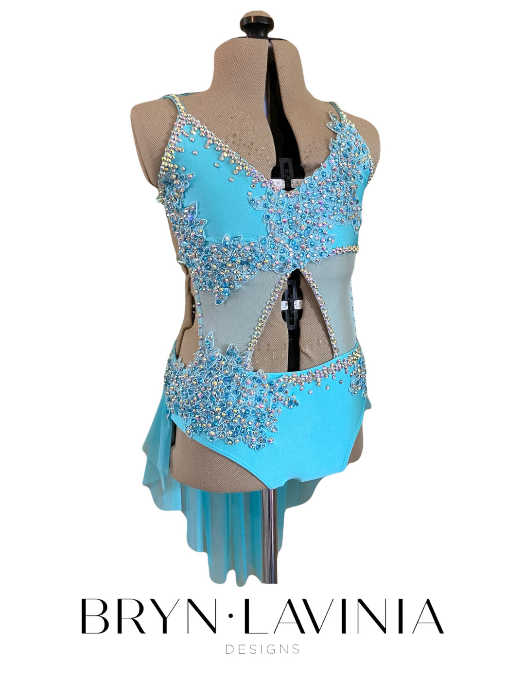 NEW CL/CXL light blue ready-to-ship costume