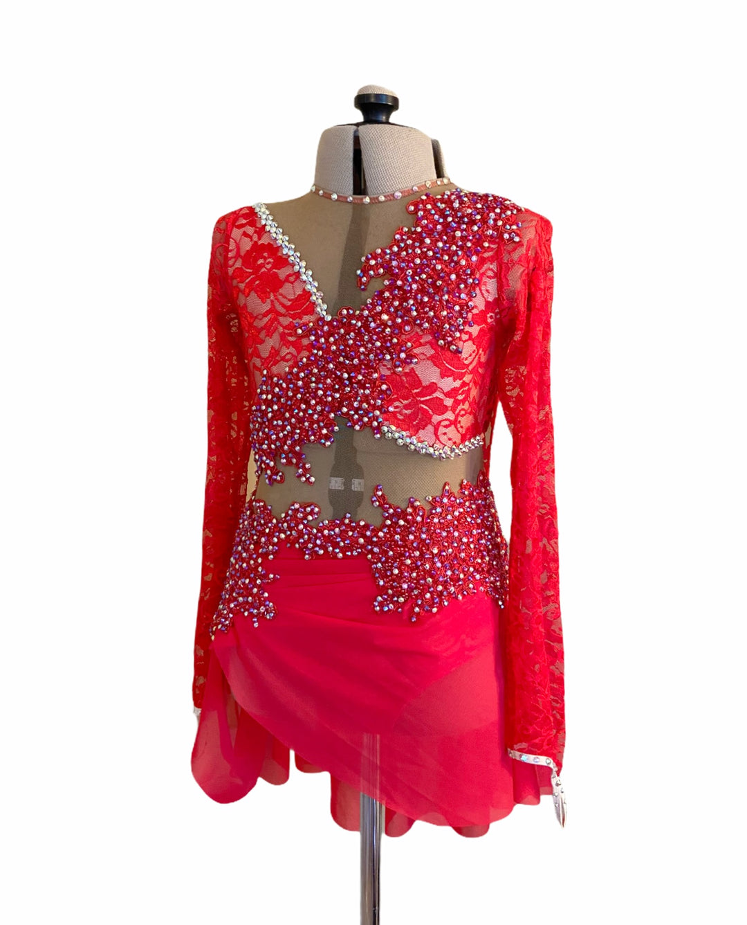 NEW CXL red ready-to-ship lyrical costume